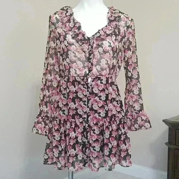 Zara Floral Print Dress  - Picture 5 of 10